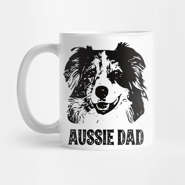 Aussie Dad Australian Shepherd by DoggyStyles